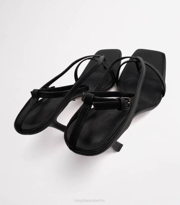 Riemchensandaletten| de Tony Bianco Frauen Faythe-Heels schwarzes Kind 4624366